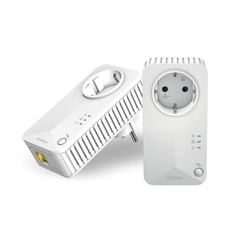 Strong Kit de 2 Adaptadores Powerline 600 Mbit/s