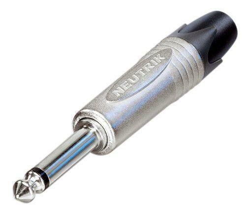 Conector jack aéreo macho 6,3MM mono Neutrik