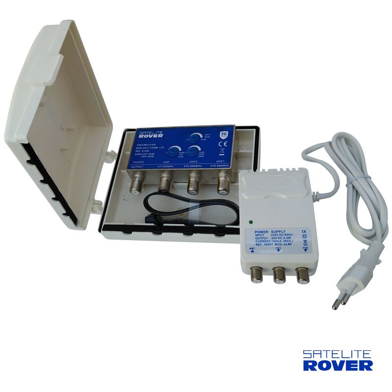 Kit Amplificador + Fuente de alimentación Lte 700 5G