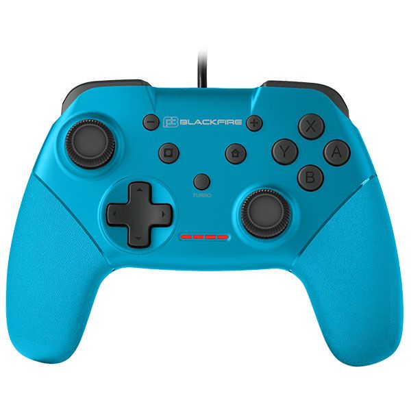 Mando PRO con Cable 3m BLACKFIRE® (Azul Neon) para SWITCH - Imagen 3