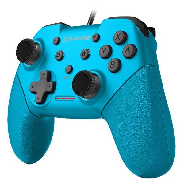 Mando PRO con Cable 3m BLACKFIRE® (Azul Neon) para SWITCH - Imagen 2