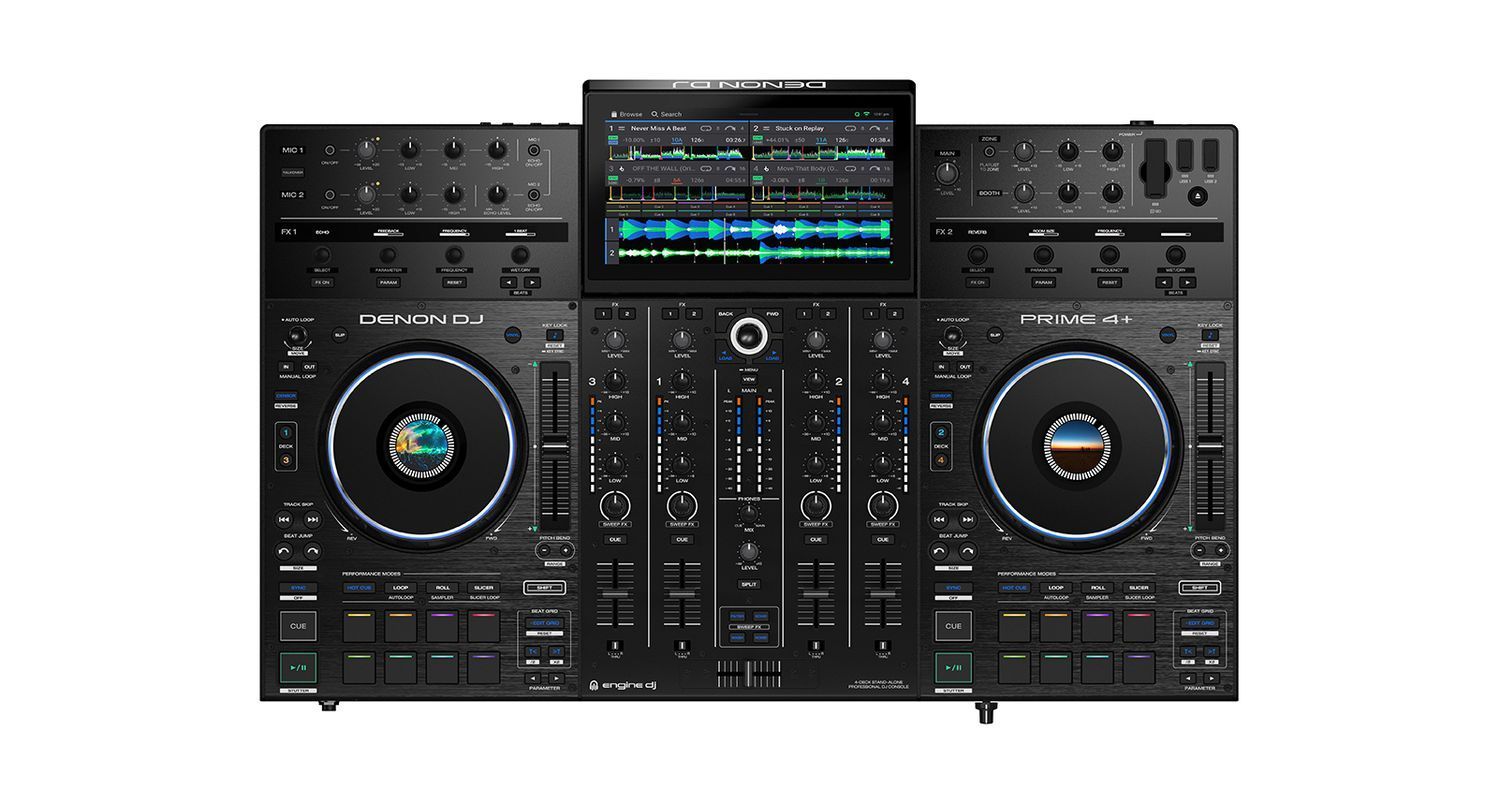 Controlador Dj DENON Dj Prime 4+