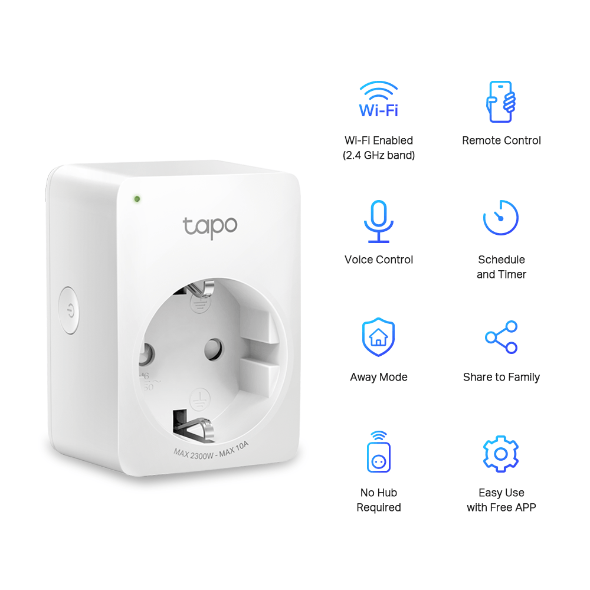 Enchufe inteligente TAPO100 de TP-Link - Imagen 3
