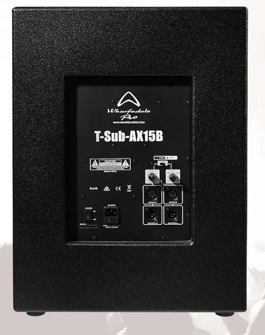 Subwoofer autoamplificado T-Sub AX15B de Wharfedale Pro - Imagen 2
