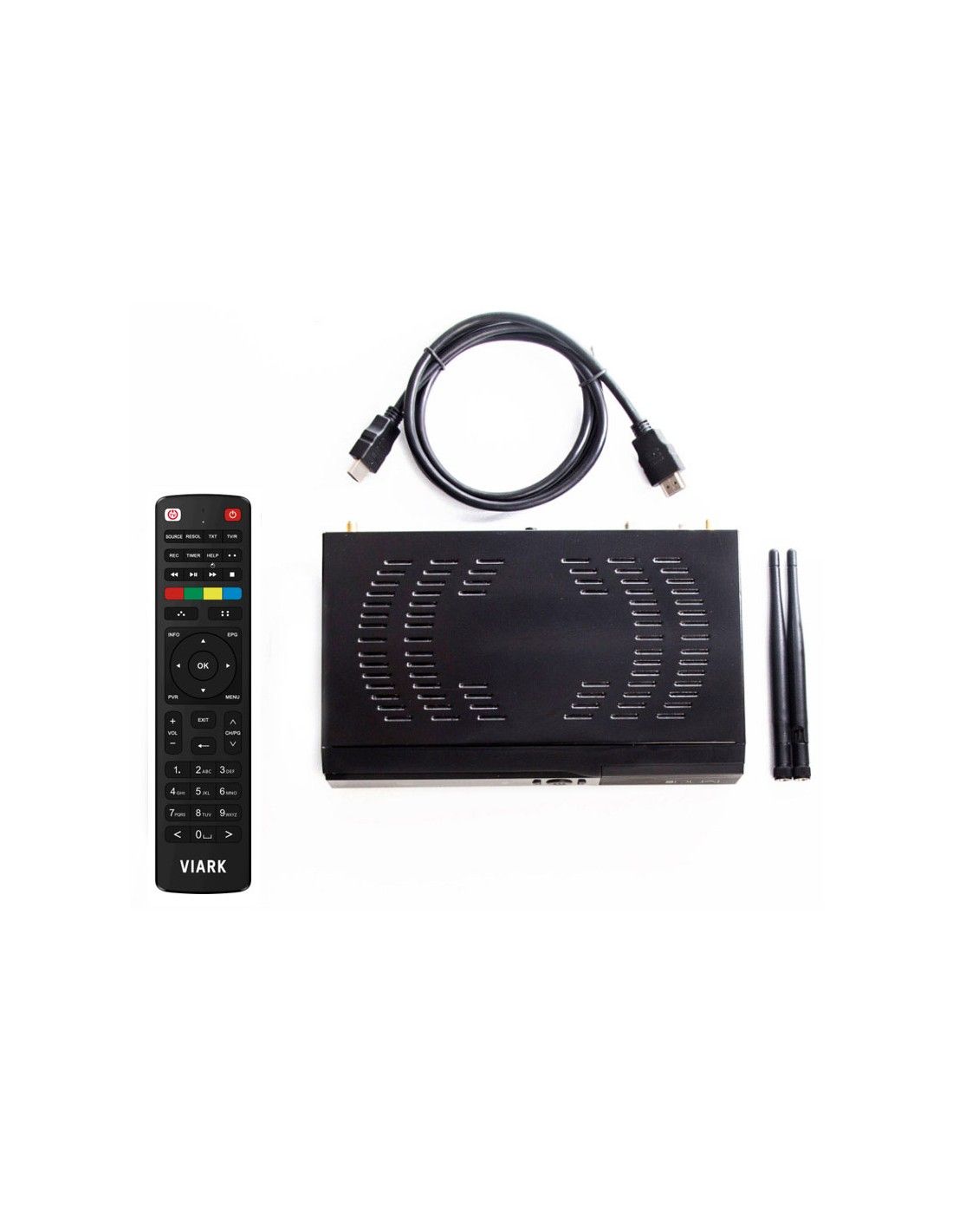 Viark Dual, Receptor satélite UHD 4K con Android, TDT y Cable - Imagen 3