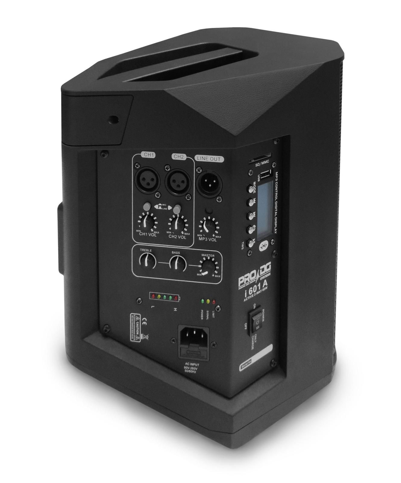 Altavoz portátil con batería PRO-DG Systems i601 A - Imagen 4