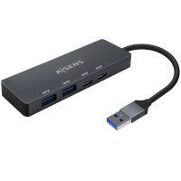 Hub USB Tipo-A Aisens 2xUSB Tipo A y 2xUSB Tipo-C