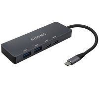 Hub USB Tipo-C Aisens 2xUSB Tipo A y 2xUSB Tipo-C