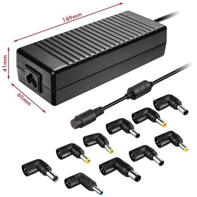 Cargador de Portátil Leotec Home/ 120W/ Automático/ 10 Conectores/ Voltaje 15-20V - Imagen 2