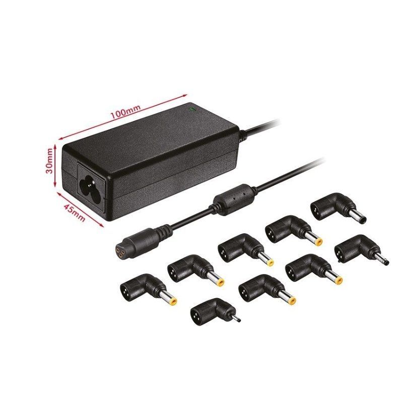 Cargador de Portátil Leotec Home/ 45W/ Automático/ 9 Conectores/ Voltaje 9.5-20V - Imagen 2
