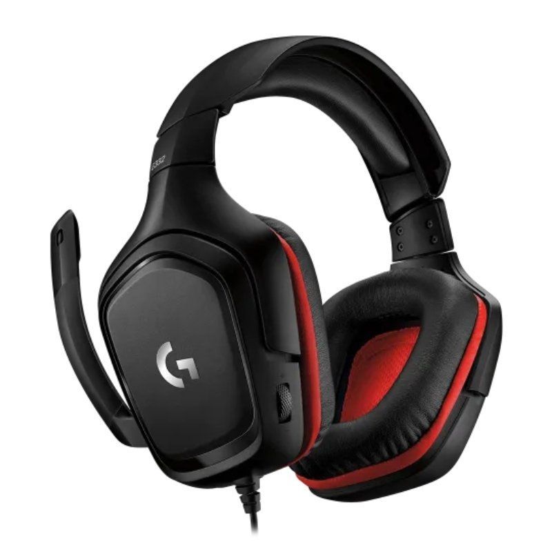Auriculares Gaming con Micrófono Logitech G332 conexión Jack 3.5 - Imagen 2