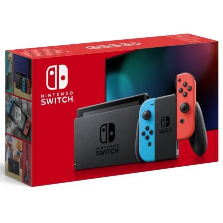 Nintendo Switch Consola Azul Neon/Rojo Neon V2