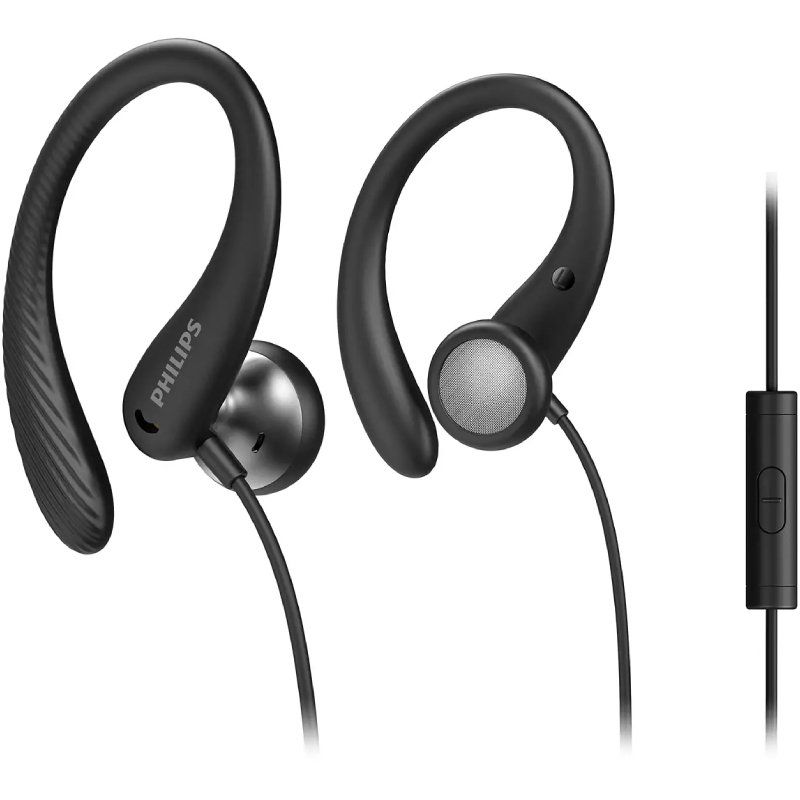 Auriculares Deportivos Philips TAA1105 con Micrófono y conexion jack 3,5mm - Imagen 2