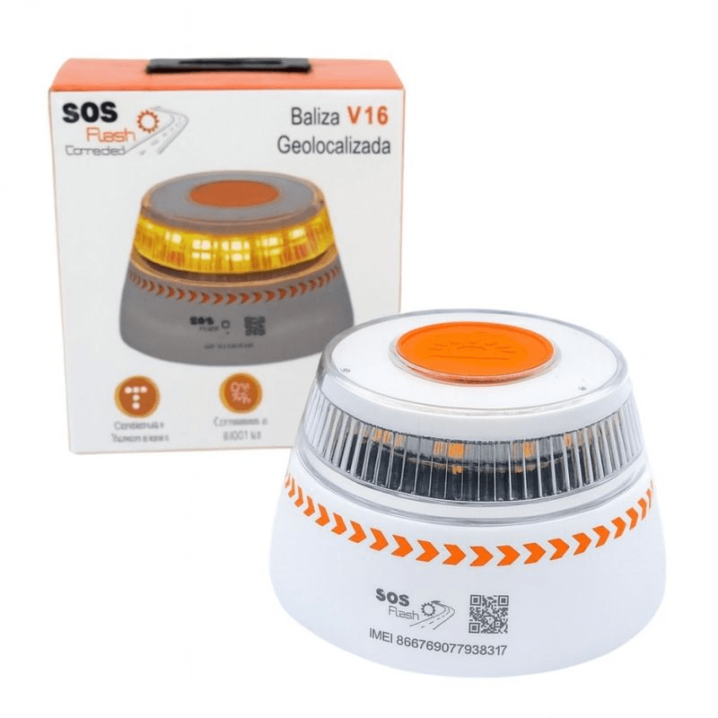 Baliza de emergencia homolagada SOS Flash V16 - Imagen 3