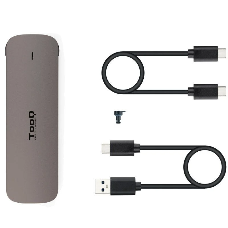 Caja Externa para Disco SSD M.2 NGFF USB 3.1 Gen2 sin tornillos