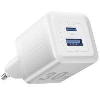 Cargador de Pared Vention 30W Tipo-C y USB-A