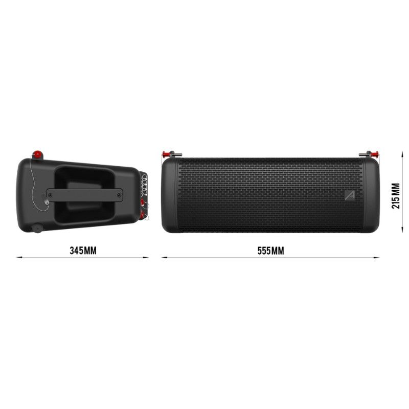 Audibax Pro Seattle 3000H Altavoz PA Activo de 2 Vias - Imagen 8