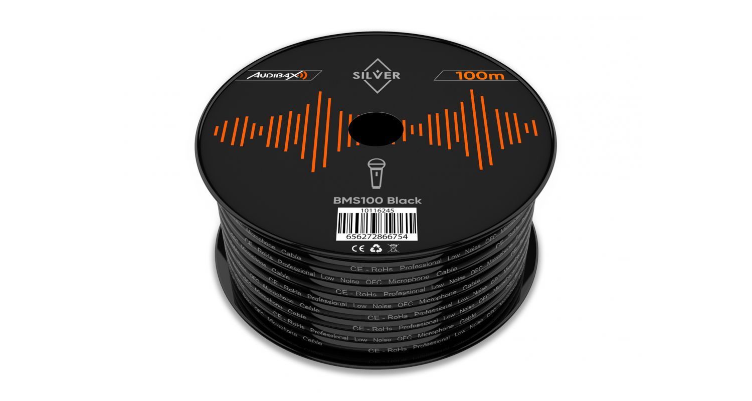 Bobina Cable Micrófono Balanceado 100 Metros Audibax - Imagen 4