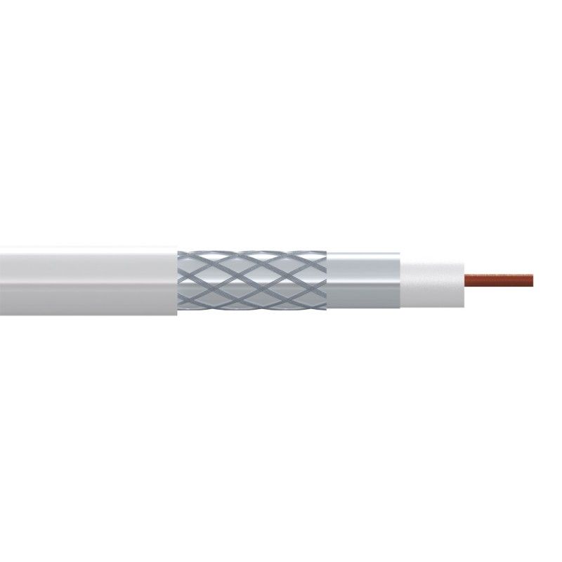 Bobina de 100 metros de cable coaxial de interior PC100