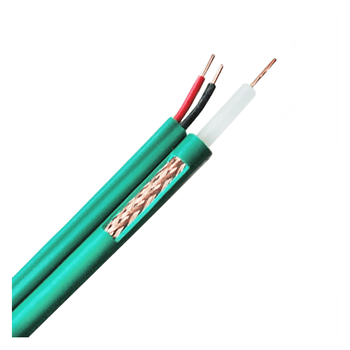Cable de vídeo vigilancia KX6 + alimentación 2X0'8mm CCA Eca