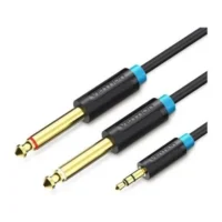 Cable Estéreo Vention BCNBJ Jack 3.5mm Macho - 2 x Jack 6,3mm Macho y longitud de 1,5m
