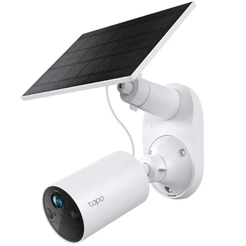 Cámara TAPO TC82 con conexión Wi-Fi y Panel Solar para exterior