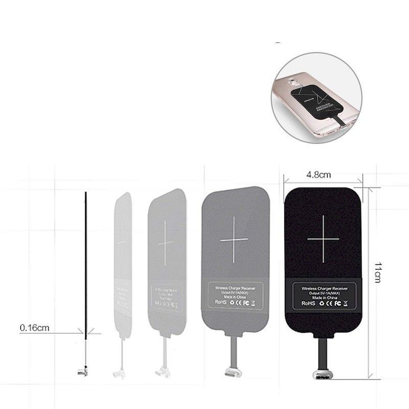 Adaptador carga inalámbrica USB tipo C - Imagen 4