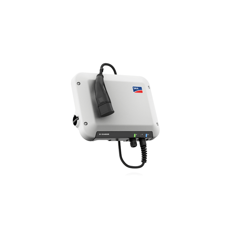 Cargador para vehículo eléctrico SMA 22 kW con conexión TYPE 2