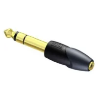 Adaptador estéreo hembra 3,5mm a macho 6.5mm