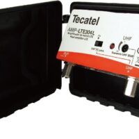 Amplificador mástil 30dB Tecatel, UHF, LTE 700