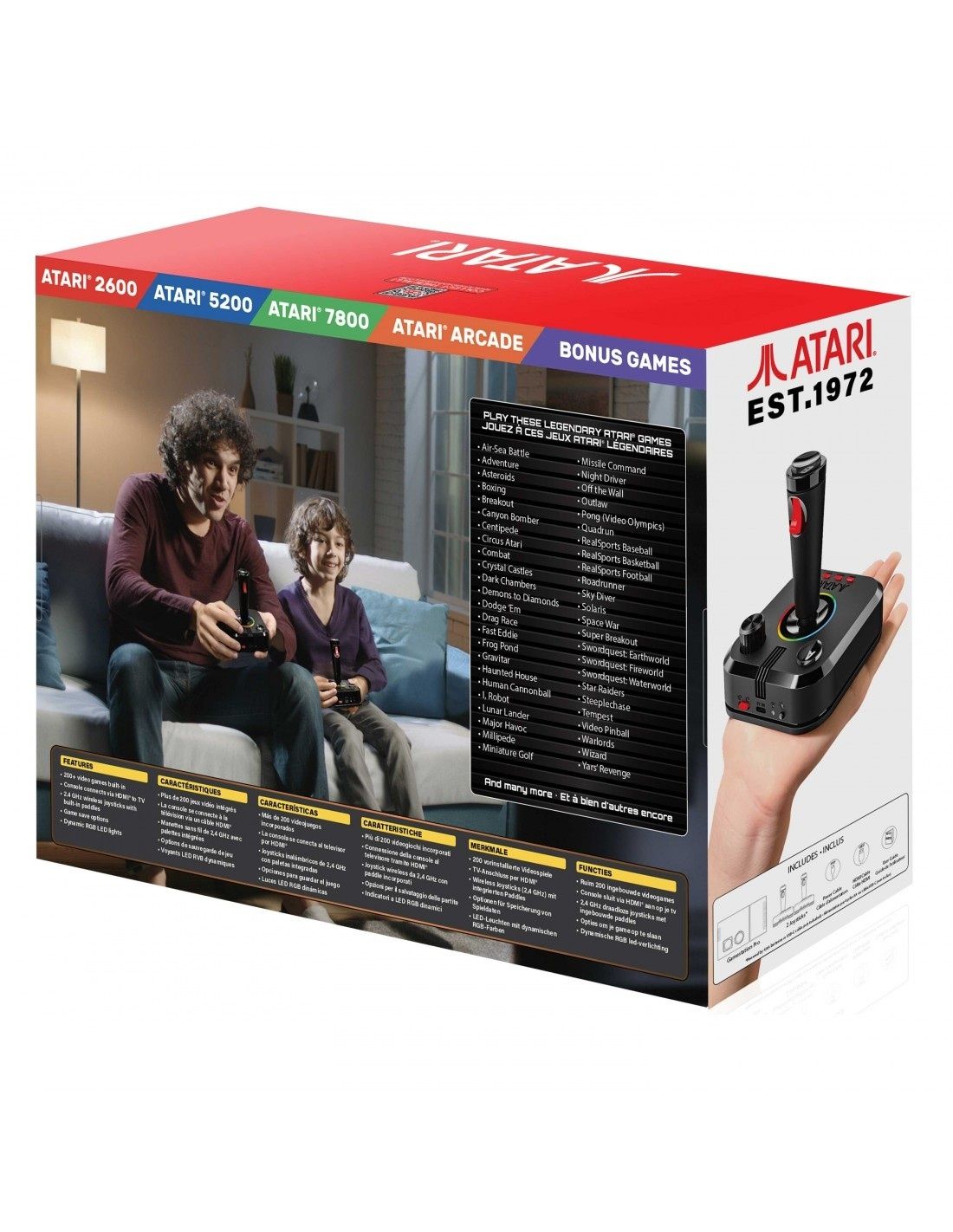 Consola Retro, MYARCADE Gamestation PRO Atari con 200 juegos - Imagen 2