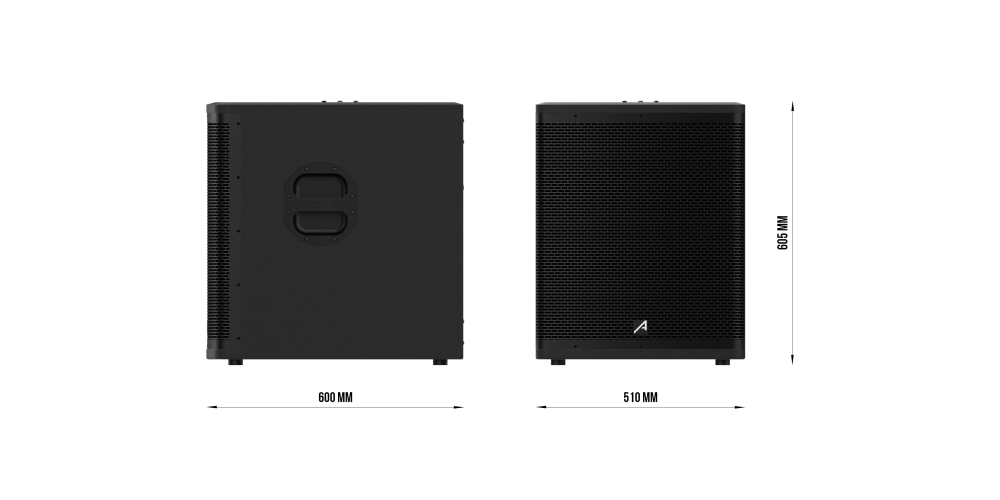 Audibax Subwoofer 18" Activo 800W con DSP G2 - Imagen 3