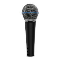 AUDIBAX SM580, micrófono vocal dinámico con bolsa y cable