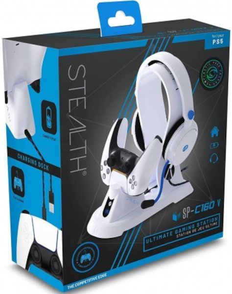 Auriculares Gaming con estación de carga Stealth SP-C160V para PS5