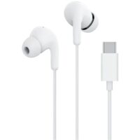 Auriculares Intrauditivos Xiaomi Earphones Tipo-C con Micrófono, Blancos