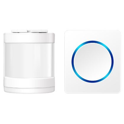 Timbre sin cables con sensor de movimiento