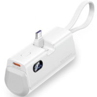 Powerbank 4800mAh Vention de 22.5W Blanca, USB-C