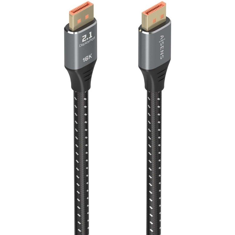 Cable Displayport Macho - Displayport Macho de 2M, Versión 2.1 16K