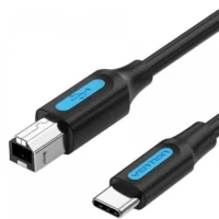 Cable USB 2.0 Tipo-B a USB Tipo-C de 1,5M y 480Mbps