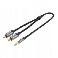 Cable Estéreo Vention BCNBJ Jack 3.5 Macho - 2x RCA Macho y longitud de 5m