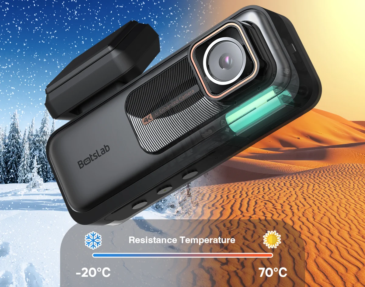 Conjunto de cámaras 4K-HD para vehiculos Botslab G980H - Imagen 5