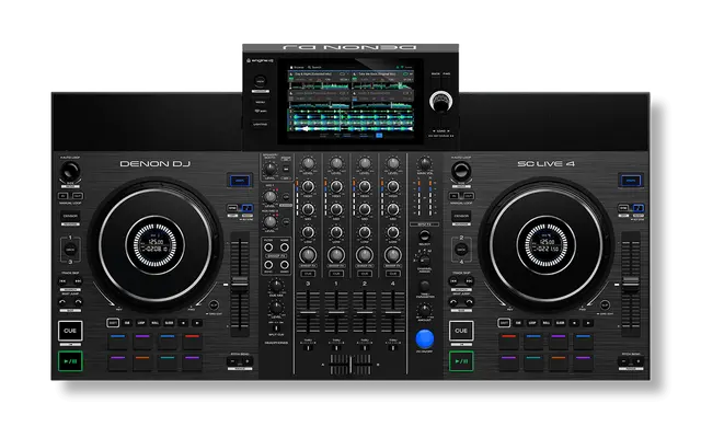 Controlador DENON Dj SC LIVE4 Sistema Dj All-in-One