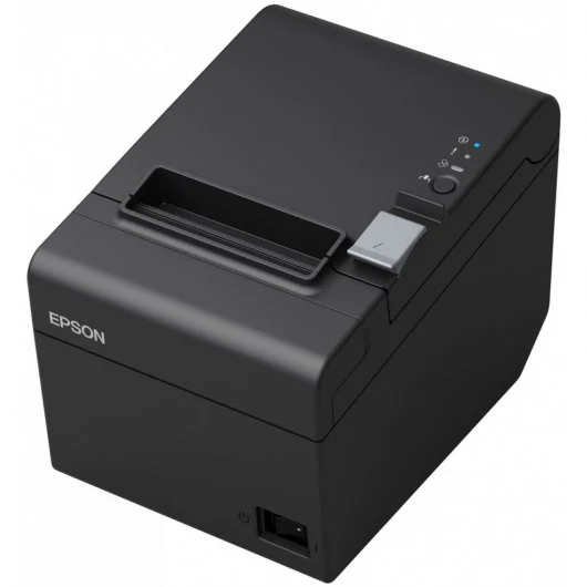 Impresora de Tickets Epson TM-T20III/ Térmica/ Ancho papel 80mm/ Ethernet/ Negra