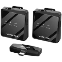 Micrófono Lavalier Inalámbrico Vention NCBB0 para Smartphone