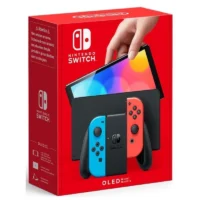 Nintendo Switch Consola OLED Azul Neon/Rojo Neon