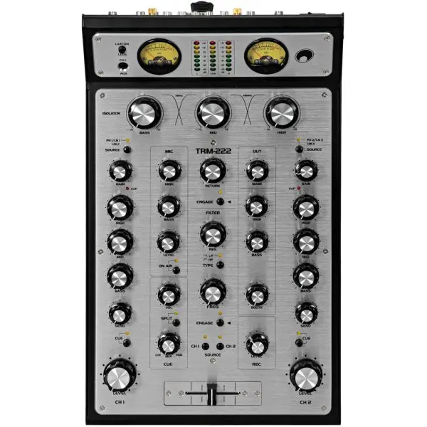 Omnitronic TRM-222 Mezclador DJ 2 Canales