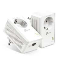 Kit TL-PA7017 Extensor Powerline AV1000 con enchufe incorporado
