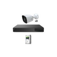 Kit CCTV 8 Cámaras Bullet 2MP TVT