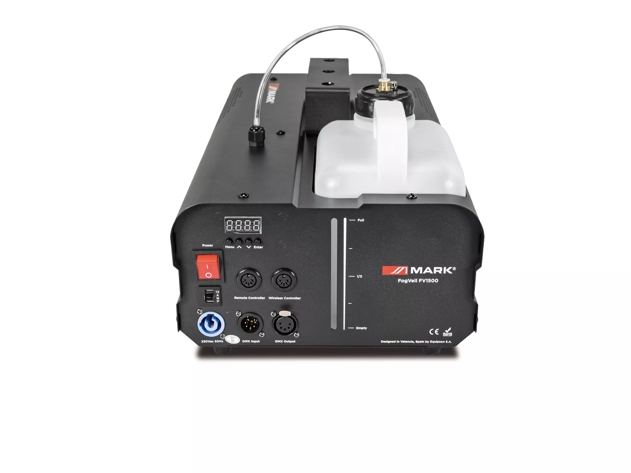 Máquina de humo. 2500 W. Depósito de 6 litros. Control DMX y RDM - Imagen 2