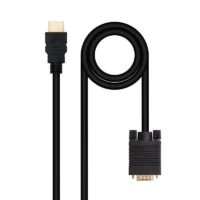 Cable Conversor Nanocable HDMI Macho a VGA Macho